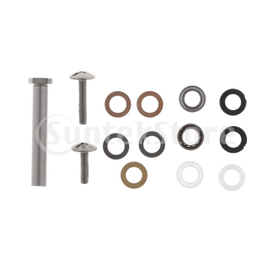 釣りリールハンドル ノブ M3ネジ ワッシャー ベアリング 組み立て 簡単