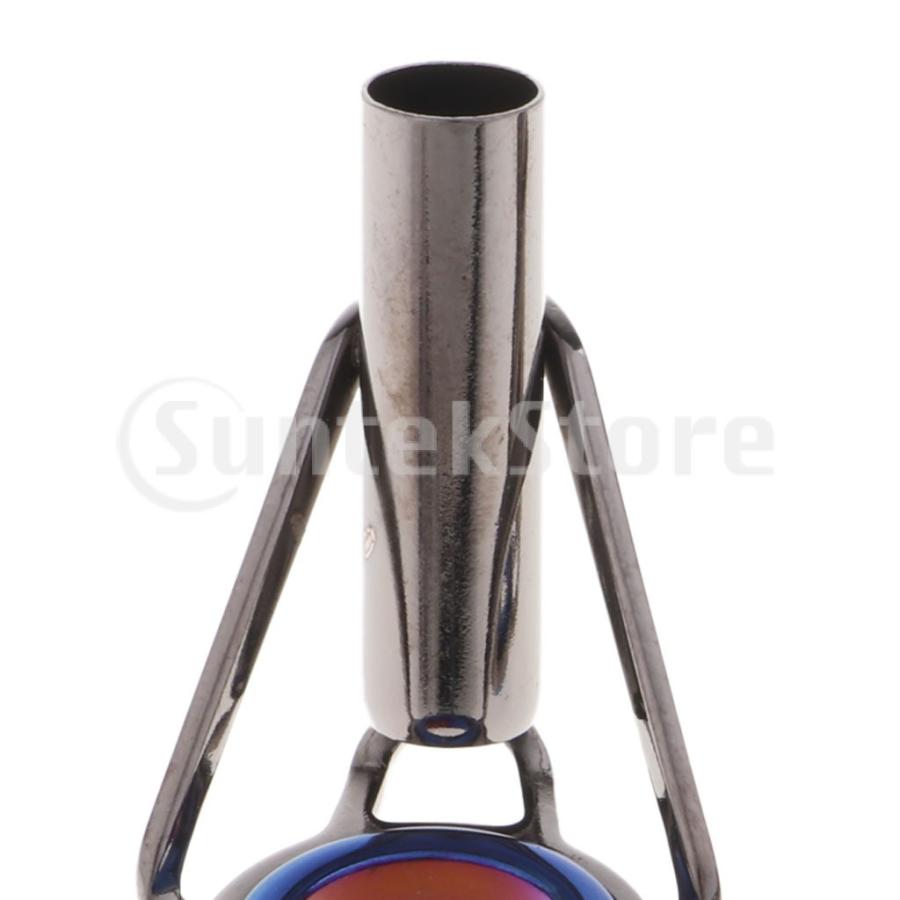 5本の釣り竿ガイドリング修理キットスピニングキャスティングロッド先端トップスサイズ6 Stkショップ 通販 Yahoo ショッピング