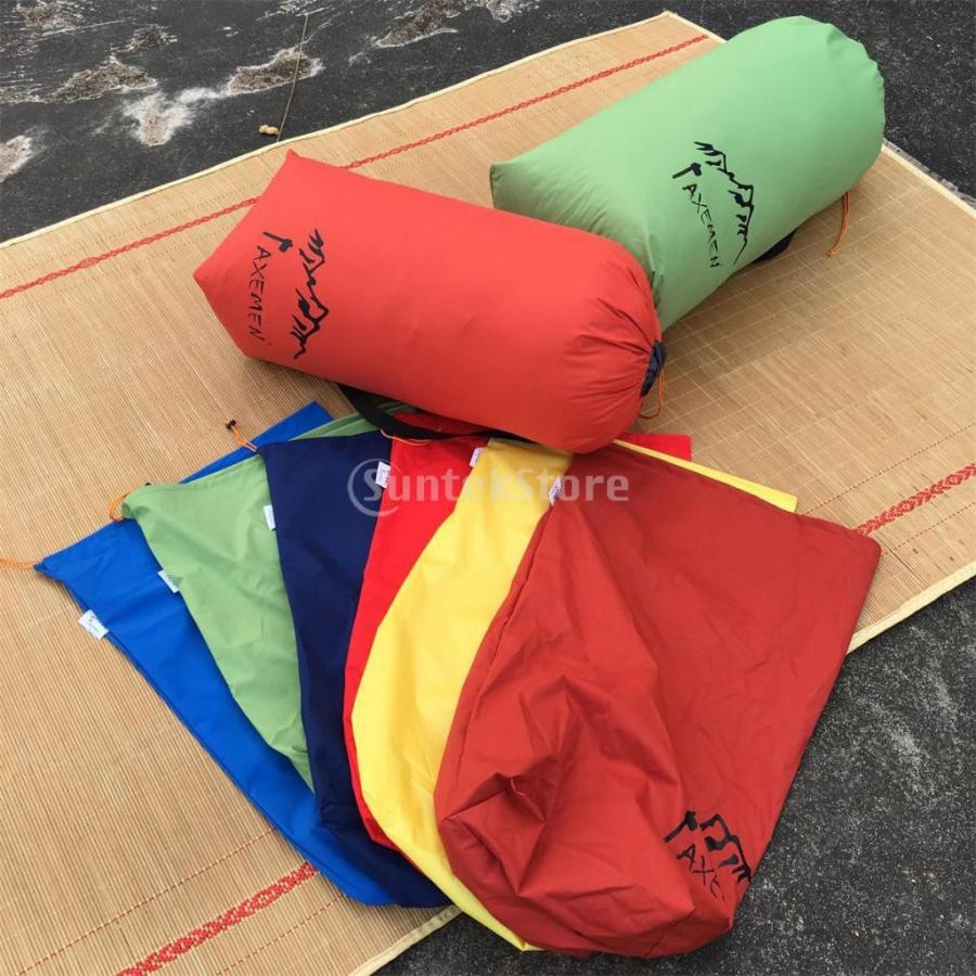ノーブランド品 全2サイズ キャンプ 旅行 携帯バッグ 寝袋用収納バッグ 軽量 巾着袋 収納ポーチ - 30L|stk-shop|07