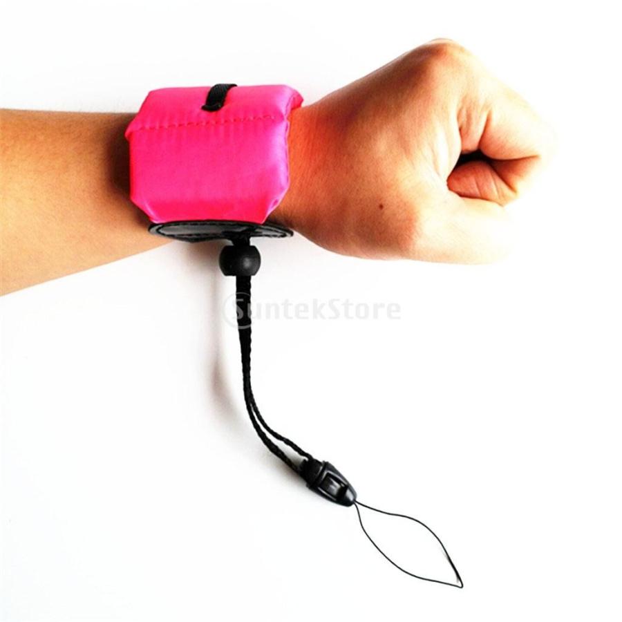 防水 フローティング フォーム 手首ストラップ アームハンド 水中 カメラ用 全3色 ローズレッド Stkショップ 通販 Yahoo ショッピング