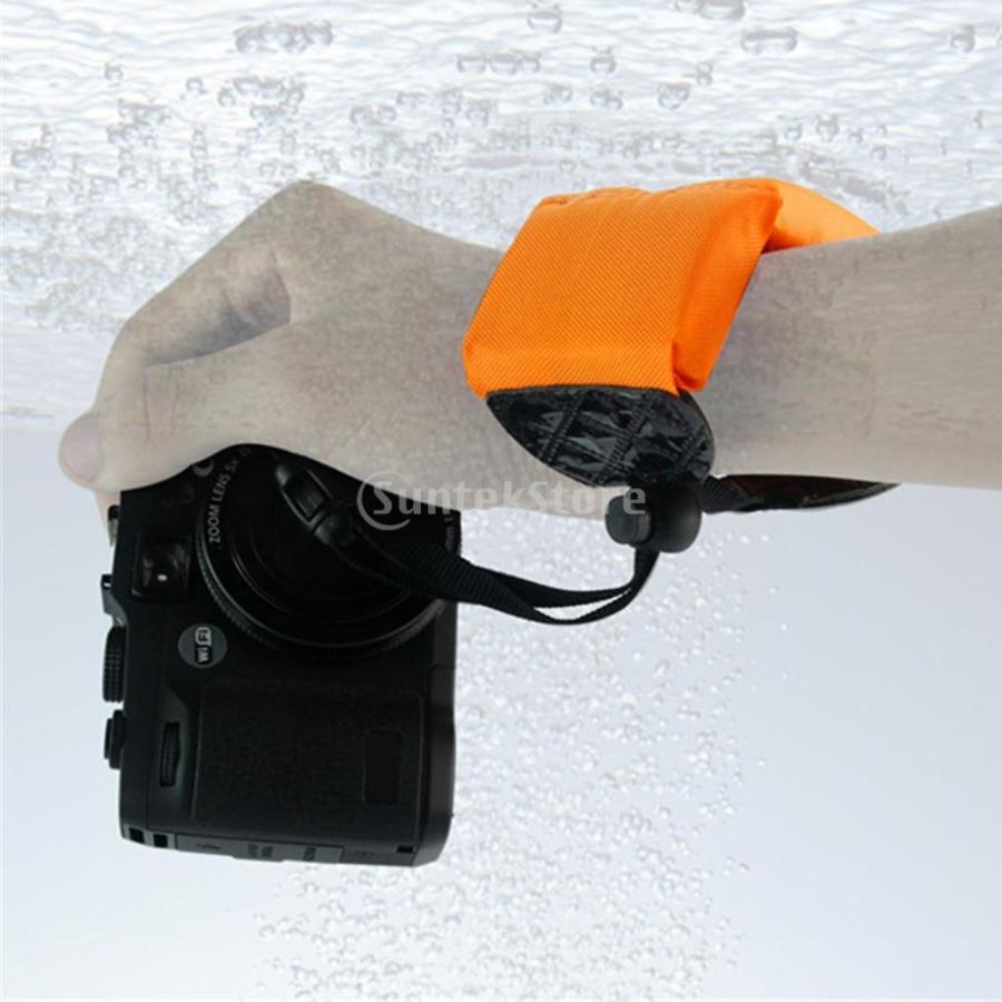 防水 フローティング フォーム 手首ストラップ アームハンド 水中 カメラ用 全3色 オレンジ Stkショップ 通販 Yahoo ショッピング