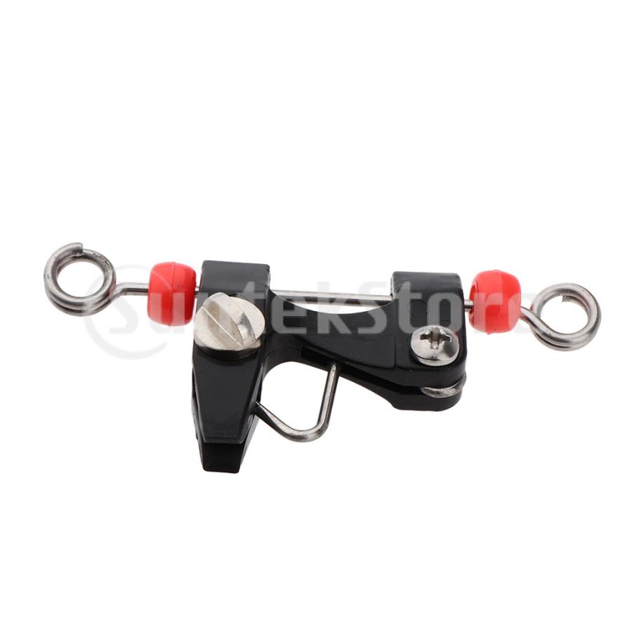 トローリングクリップリリースクリップボート釣りカイトアウトリガー