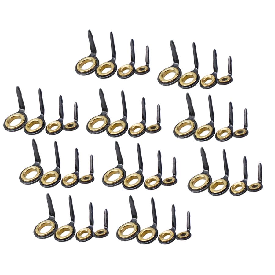 新製品情報も満載 40個入り シングルレッグ 釣り竿ガイドリング 交換用ロッドガイド ステンレス製 修理セット 取り付け簡単 Sarozambia Com