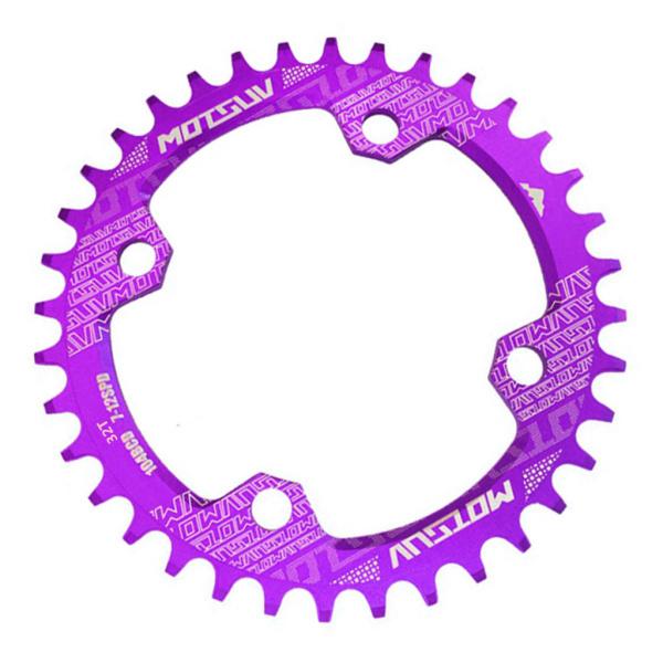 104BCDラウンドナローワイド30-38TチェーンリングMTBバイクチェーン