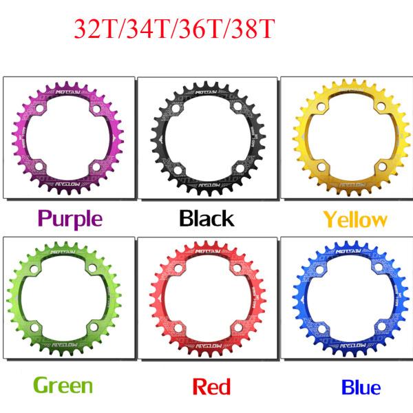 104BCDラウンドナローワイド30-38TチェーンリングMTBバイクチェーン