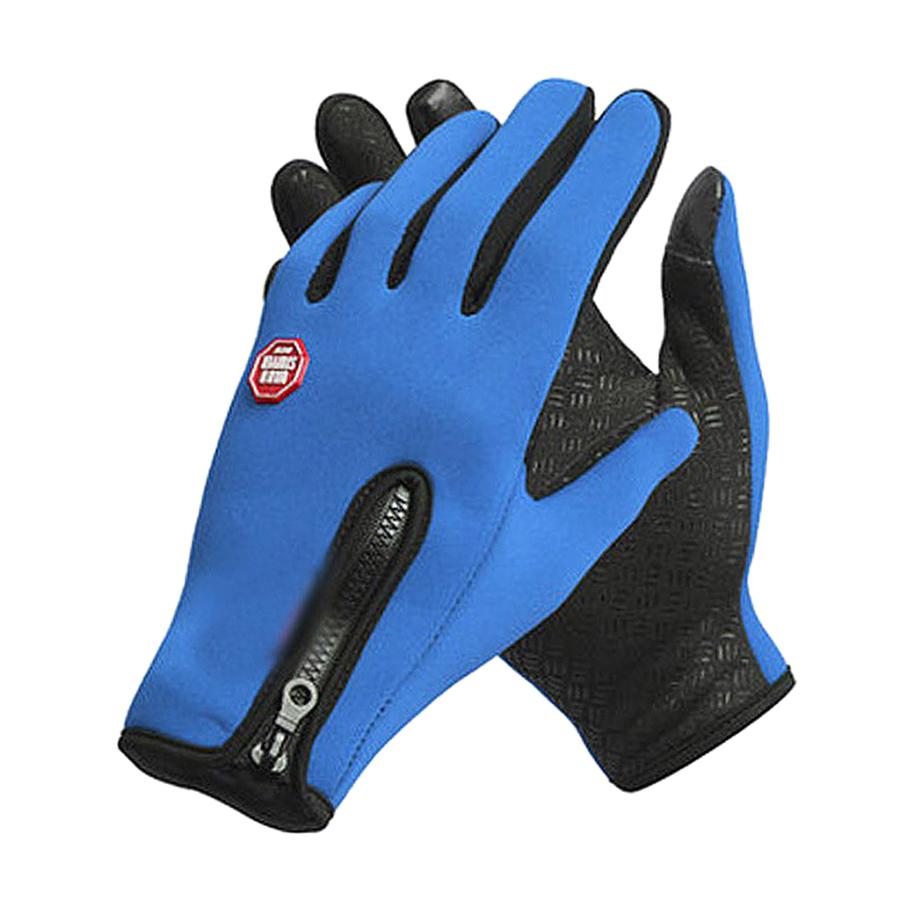 ブラックXL 冬の手袋の男性の防水 冬用手袋タッチスクリーンサーマルライナー手袋｜stk-shop