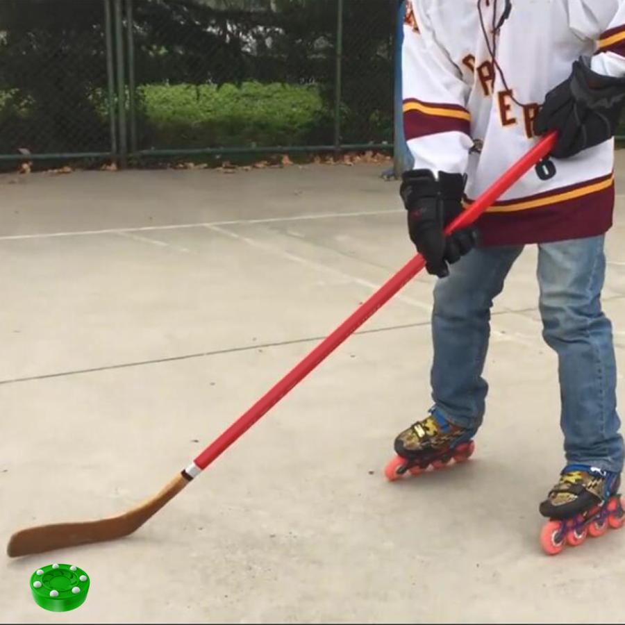 新作人気モデル 耐久性のあるローラーホッケーパックパックトレーニング高性能スライダーグリーン Wantannas Go Id