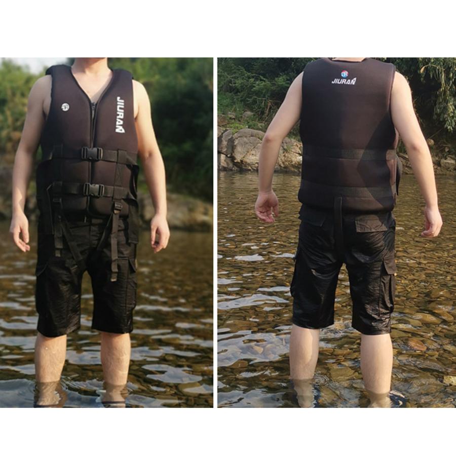 フィッシングライフジャケットベストネオプレンブイエイズフローティングデバイスブラックM 66028522STKショップ 通販