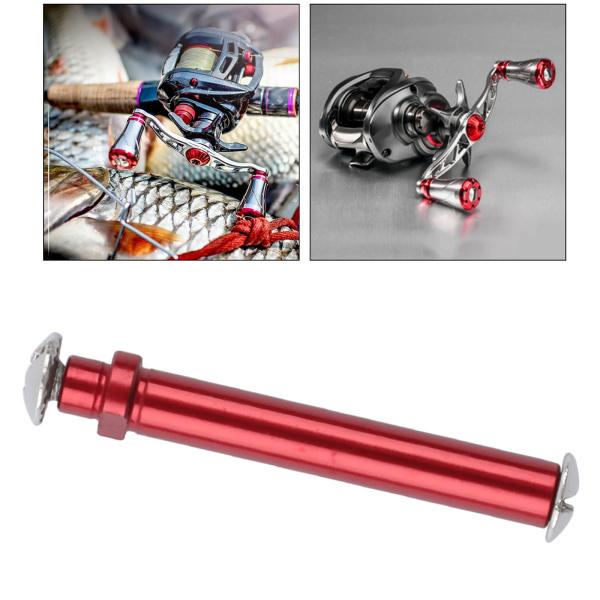 合金釣りリールシャフト修理ツールハンドルノブアクセサリー3cm赤
