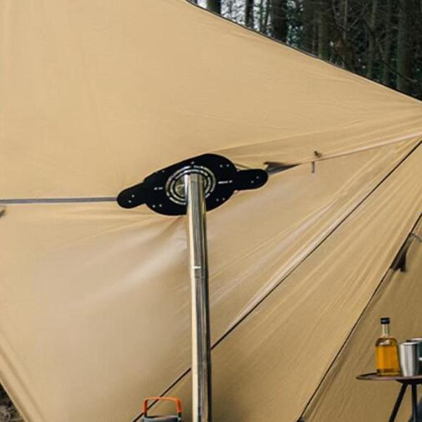 ホットテントストーブジャックパイプベント保護火傷防止高難燃性薪ストーブ用屋外ハイキングアクセサリー 66049564STKショップ