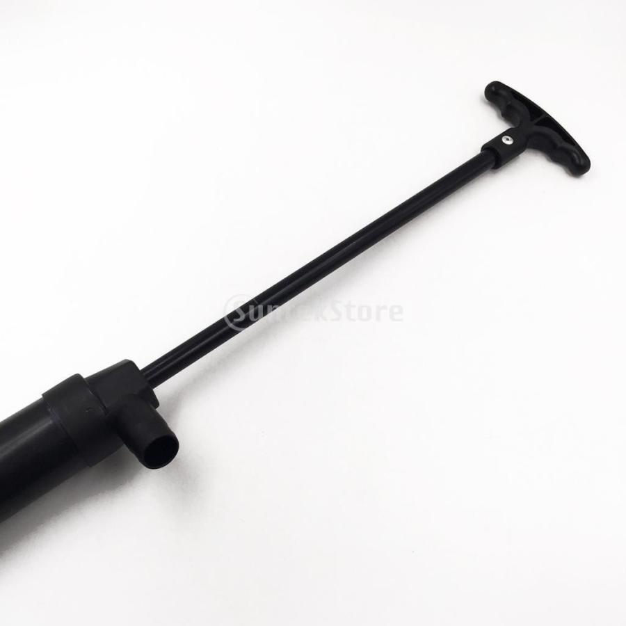 手動 ビルジ ディーゼル トランスファー 37.4インチ ボート用.マリン用.RV用.キャンプ用 ピストン ハンドポンプ 黒|stk-shop|06