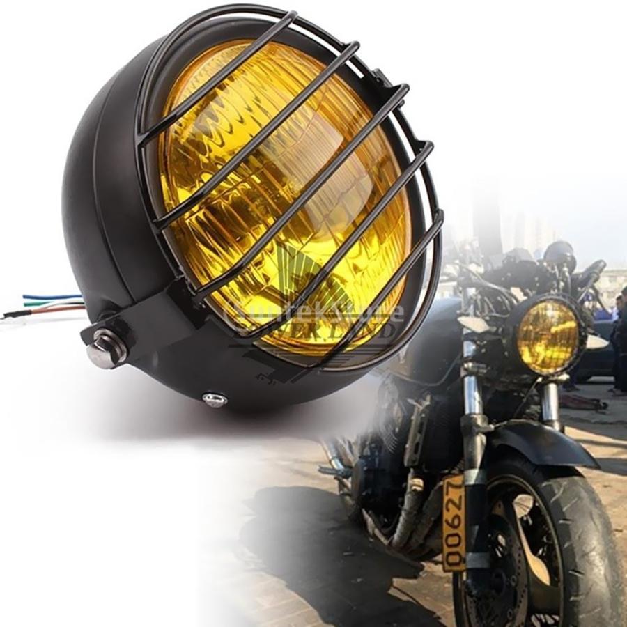 見事な創造力見事な創造力ヘッドランプ 12V GN125 CG125対応 グリルカバー付き オートバイ レトロ 全2色 黄 トラック用品、パーツ X AUTOHAUX 車内ドアハンドル フロント右ドライバー側 Alfa用 Romeo Giulietta用 2012-2018 156092165用