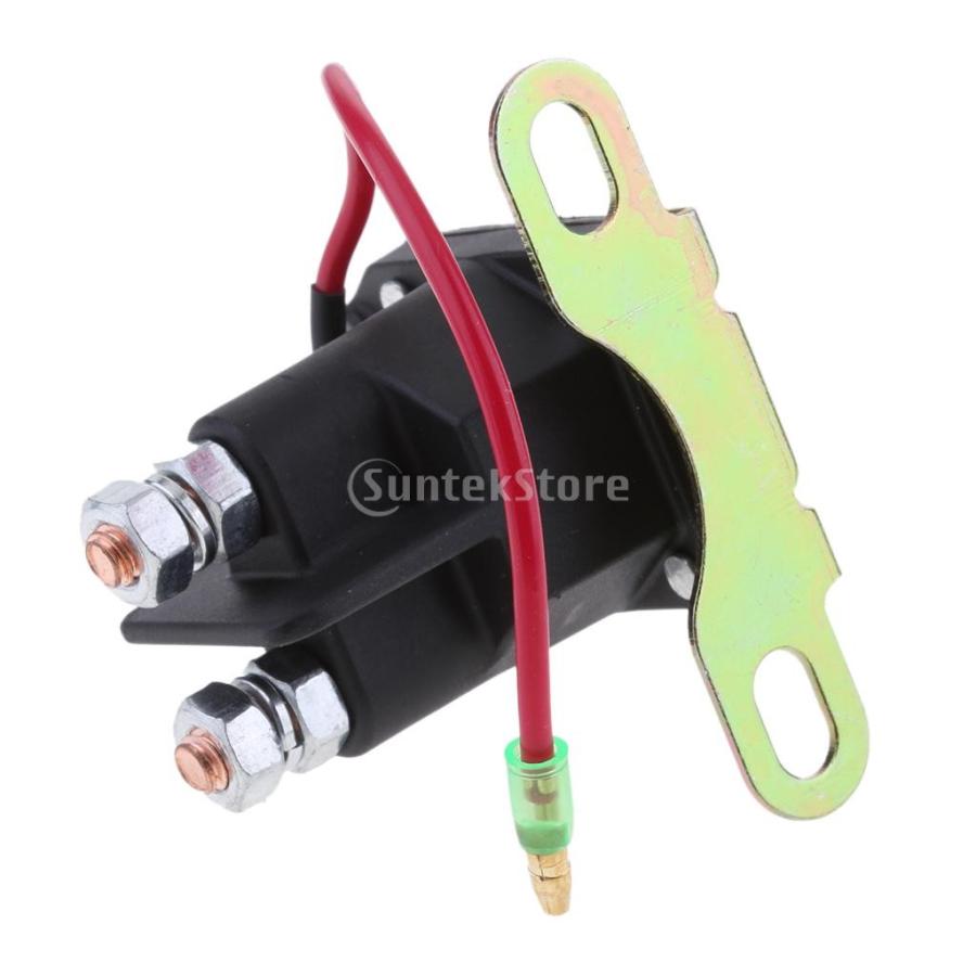 汎用 バイク スターターリレー セル モーター マグネット スイッチ