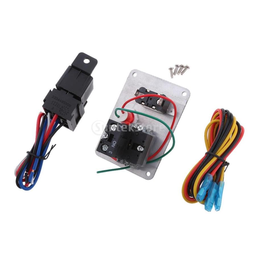 ユニバーサル イグニッションスイッチ パネル 回路スイッチパネル エンジン始動 On Off 取り付け簡単 秀逸