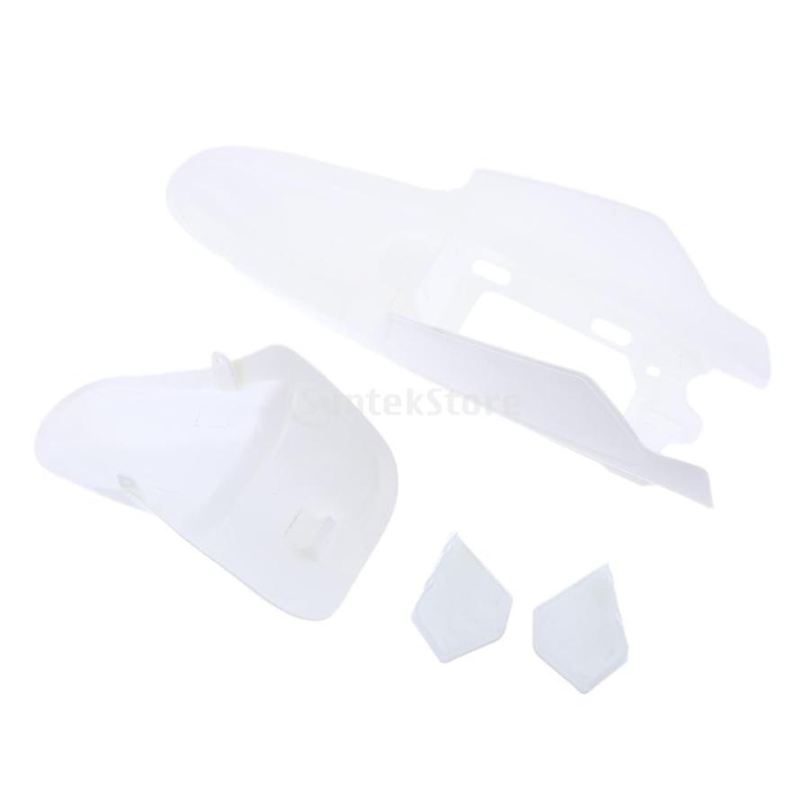 格安販売のオートバイ プラスチック製 1セット 全4色 PY50 ホイール マッドガード ヤマハPW50 50に対応 PEEWEE ホワイト フェンダー エクステンダ 外装パーツ ホンダCRF70 CRF 70のフロントナンバープレートの交換
