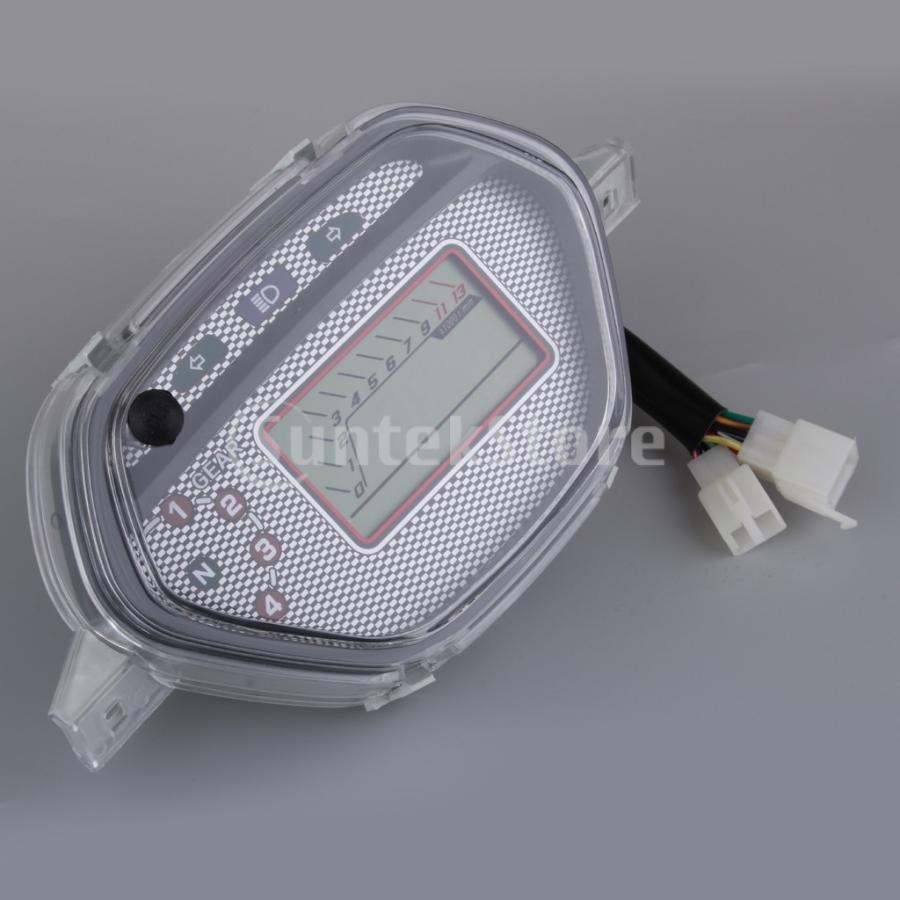 ホンダCD110用オートバイバックライトスピードメーター走行距離計タコ