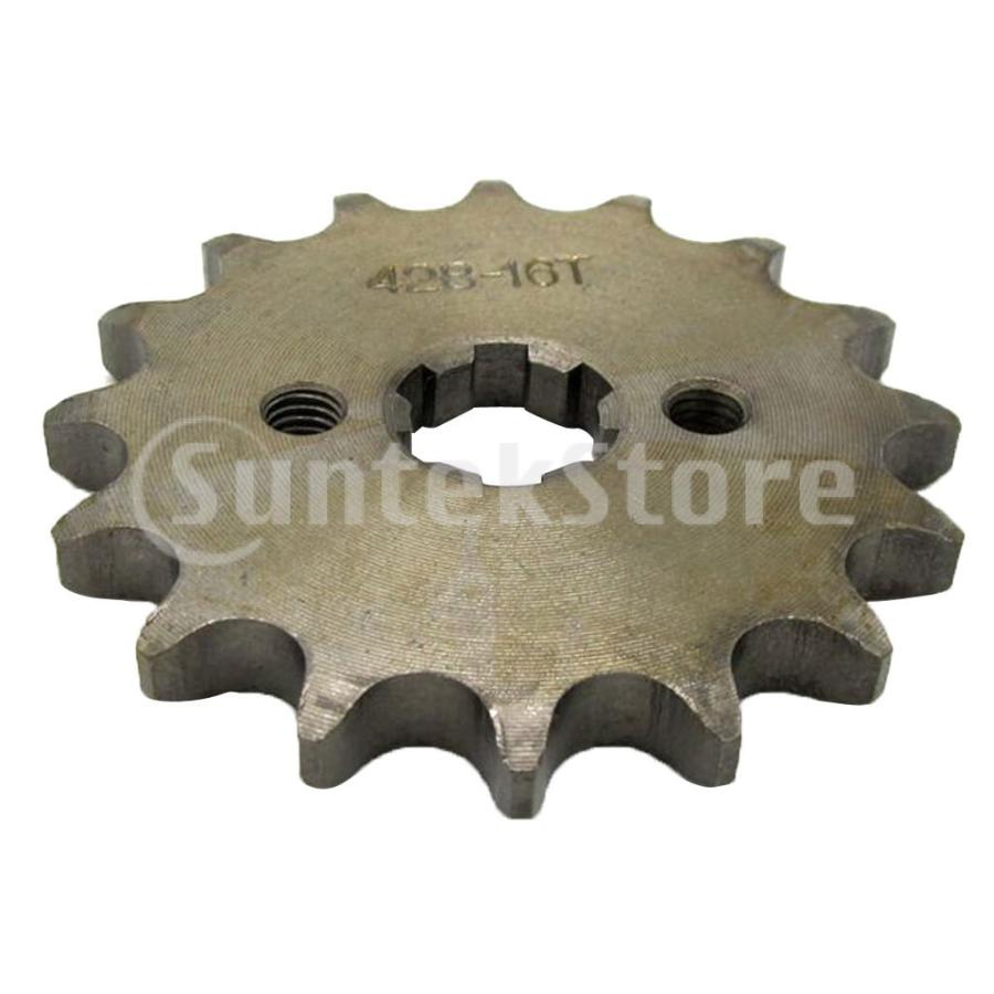 16T歯17ミリメートル428チェーンフロントスプロケットコグピット