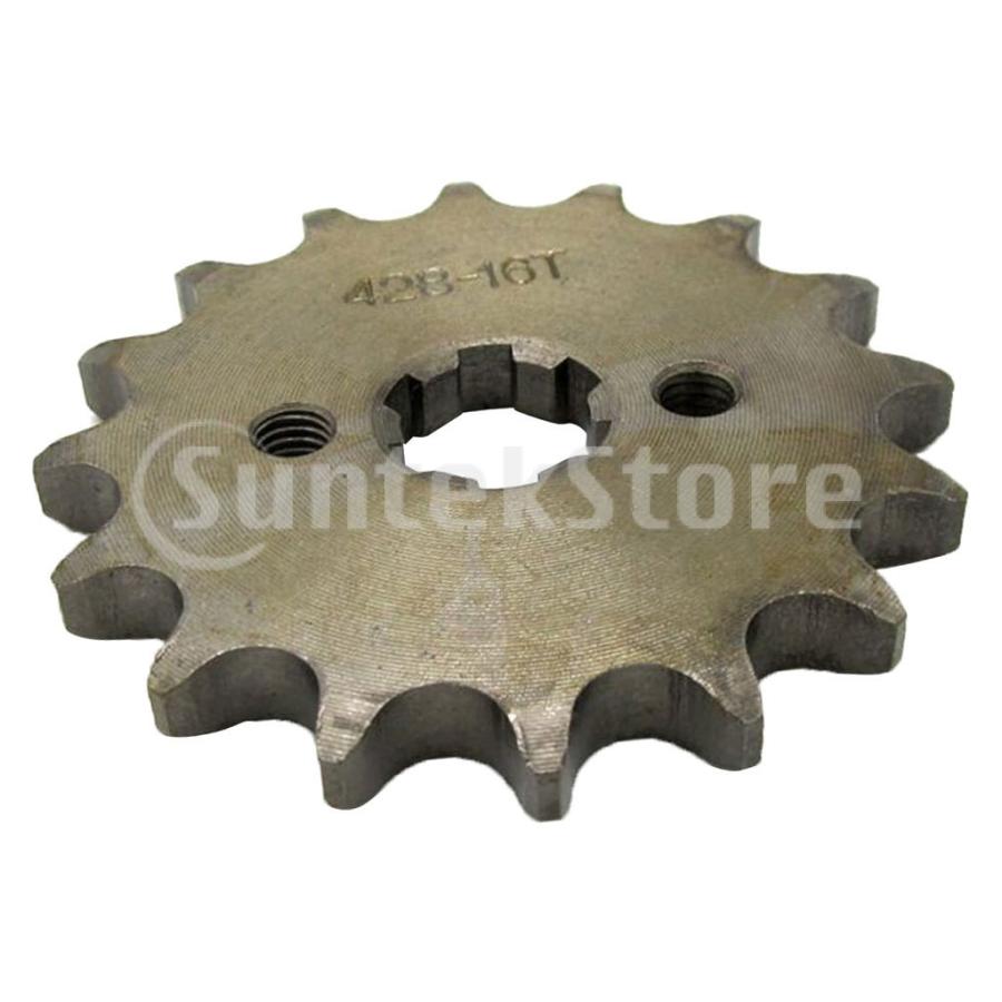 16T歯17ミリメートル428チェーンフロントスプロケットコグピット
