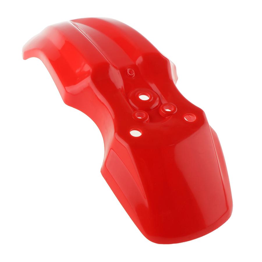 カフェレーサーオートバイフロントフェンダースプラッシュマッドマッドガード用CRF50レッド|stk-shop|04