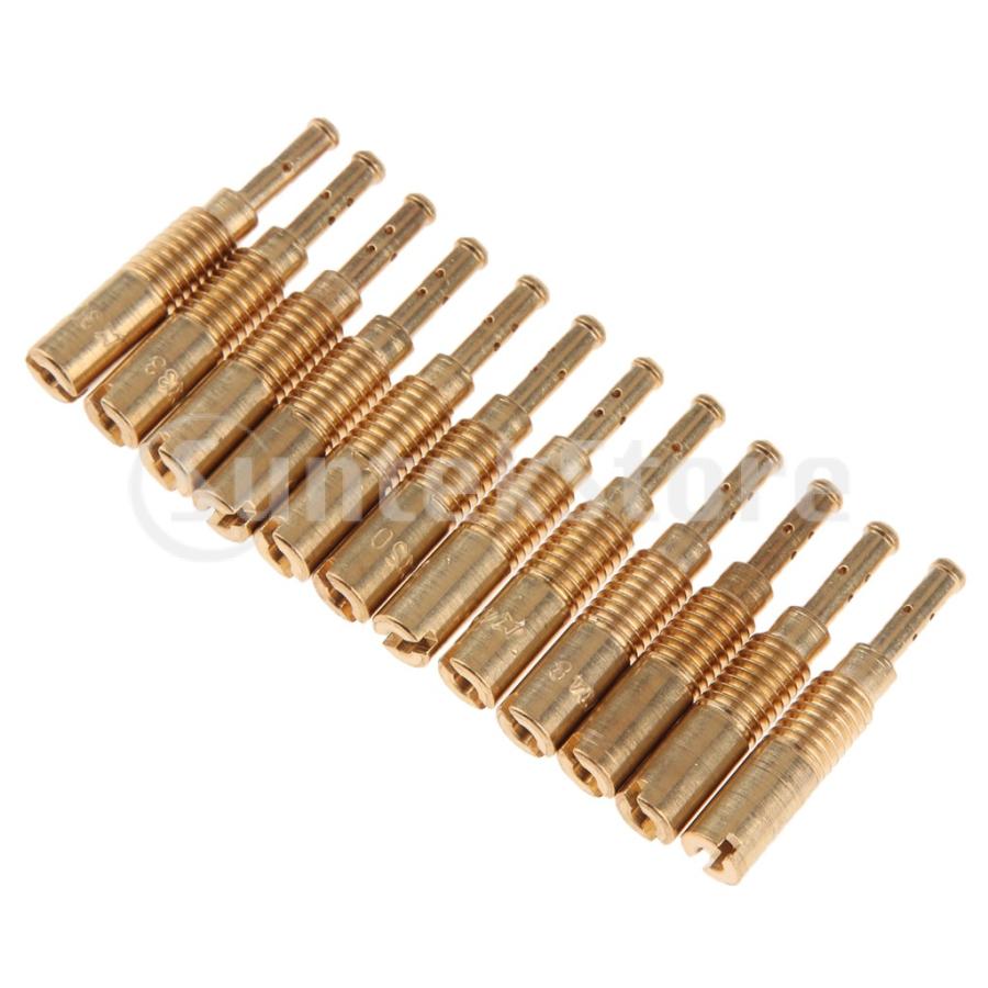 Carb PZ19 PB16 / 18/20のための12pcsオートバイキャブレタースロー