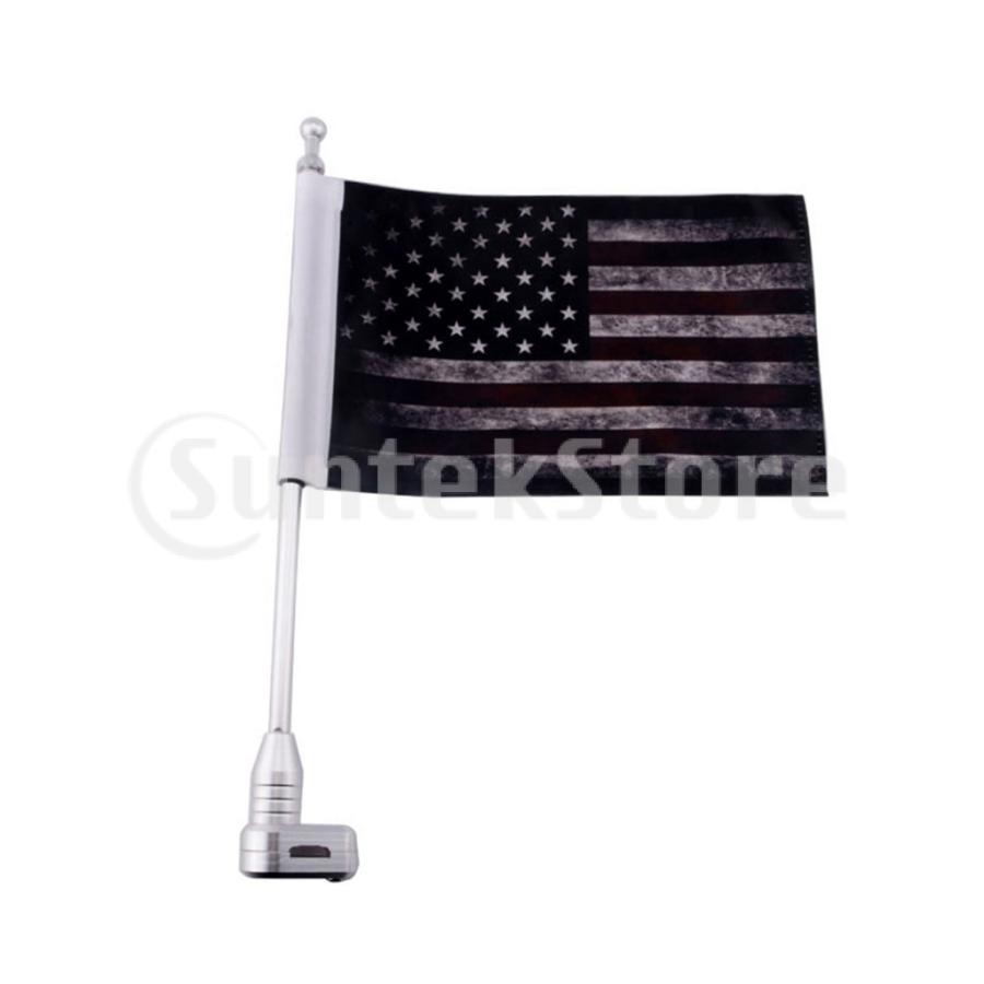米国フラッグ 新作通販 アメリカ国旗 ナイロン製 防水 ネジ付き 耐久 調節可能