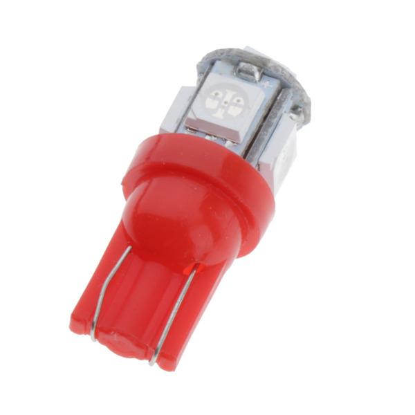 LEDランプ電球T10レッド