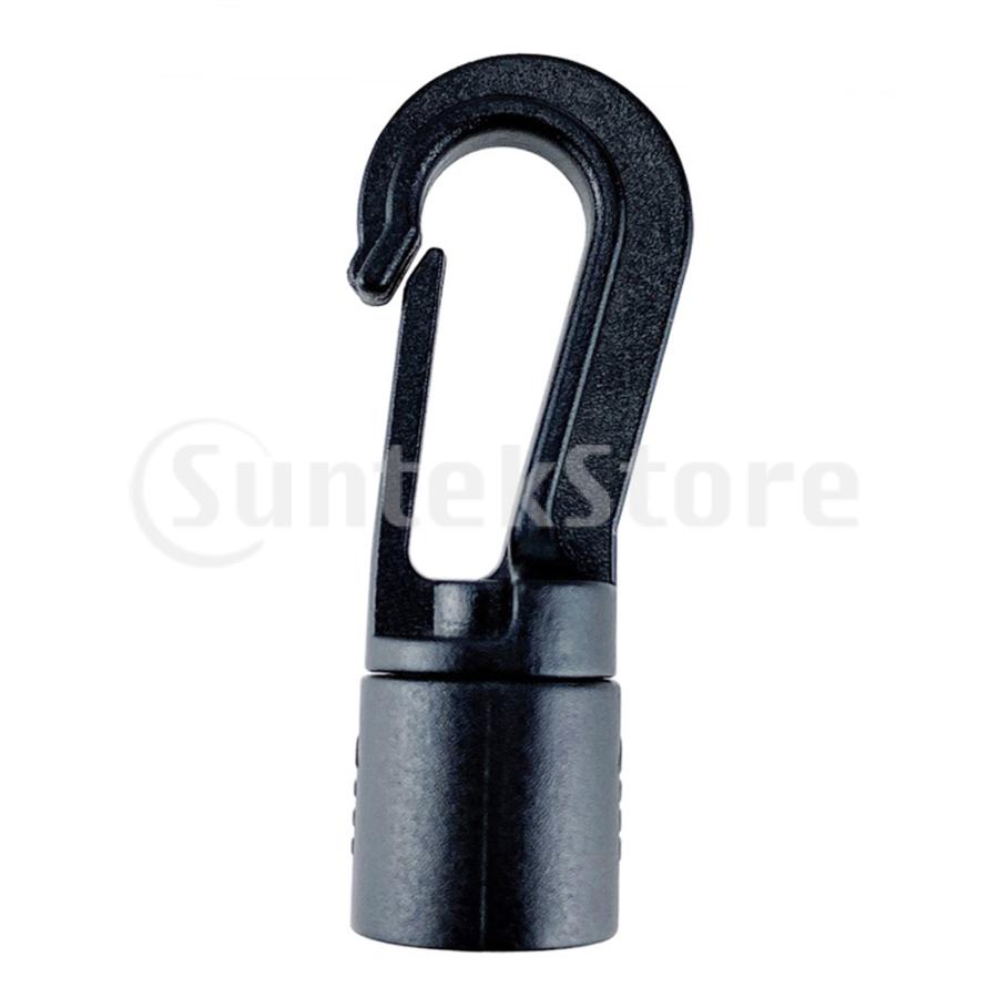 カヤック カヌー バンジーコード用フック ショックコード用フック コード径6mm用フック 弾力