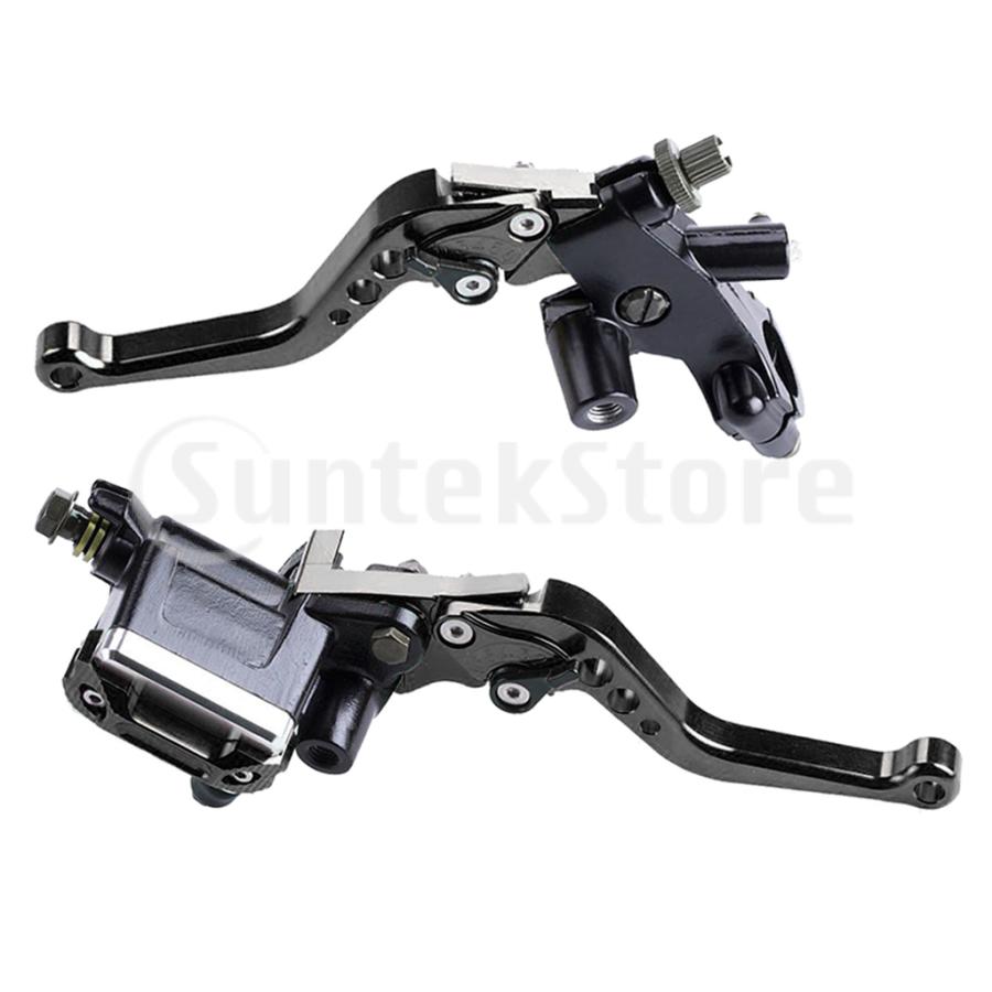 ユニバーサルバイク油圧ブレーキレバーマスターシリンダーレバー7/8