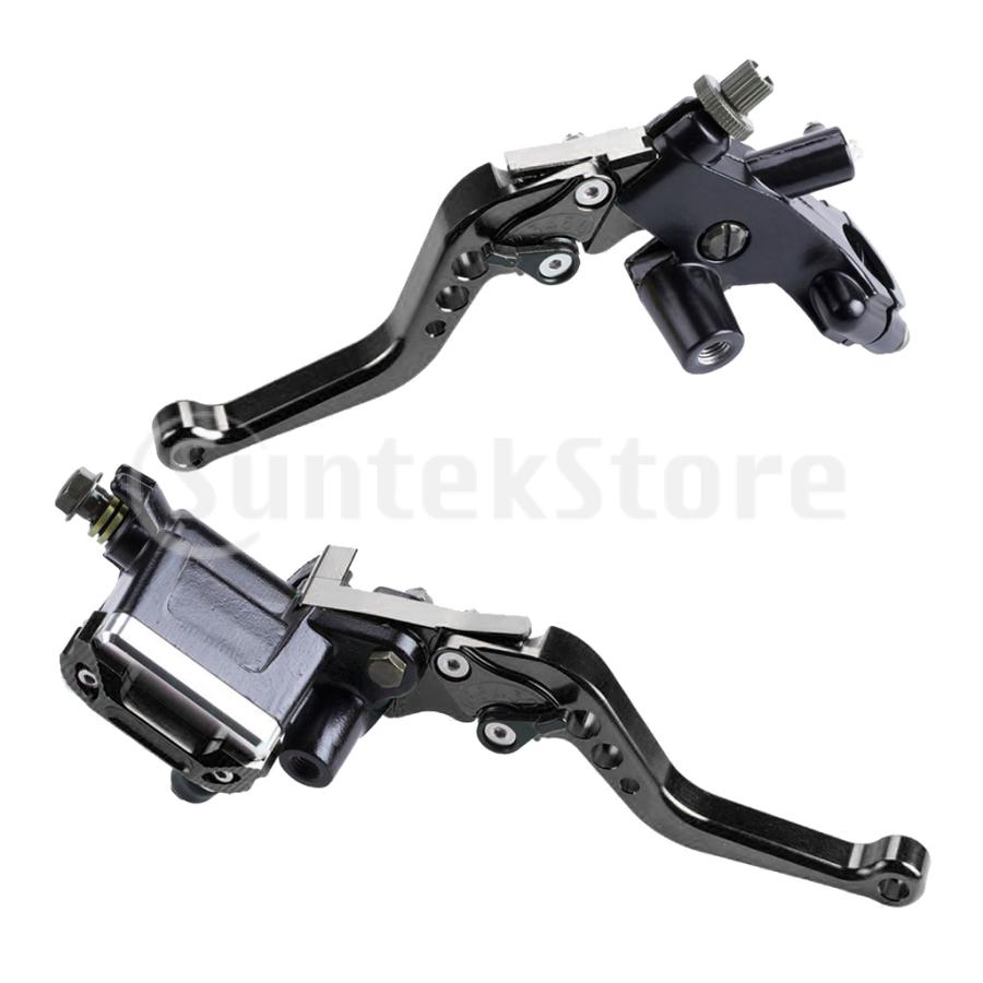 ユニバーサルバイク油圧ブレーキレバーマスターシリンダーレバー7/8
