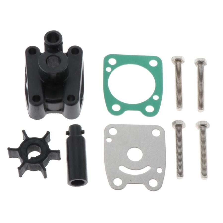 1セットウォーターポンプ羽根車キット交換ヤマハ船外2t 4HP 5HP : STK