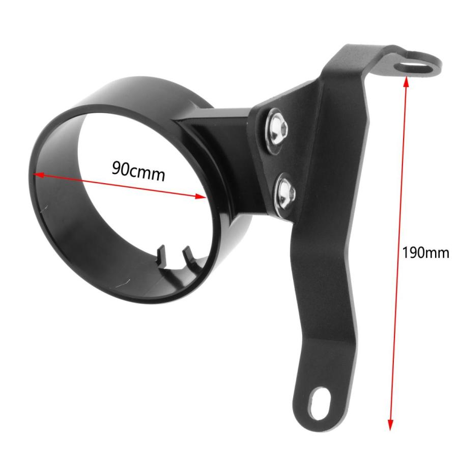 ハーレースポーツスター883 20042018用アルミニウムスピードメーターサイドマウント再配置ブラケットクランプ 67029068