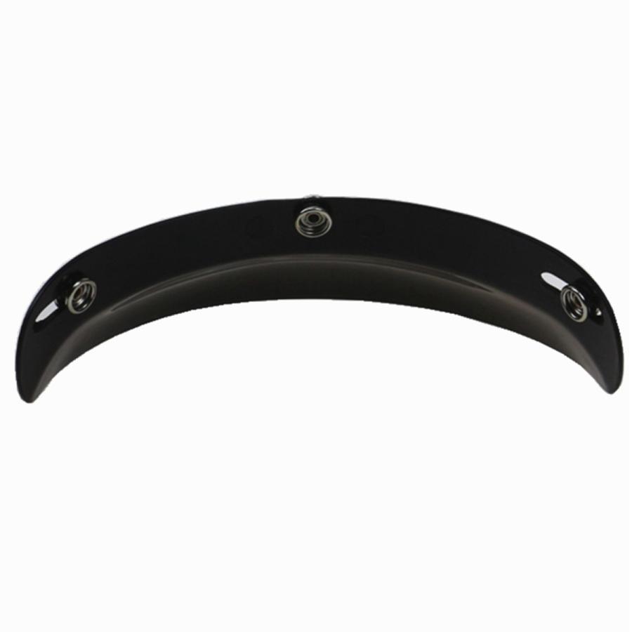 Uninersalオートバイヘルメットピークレトロヘルメットバイザー