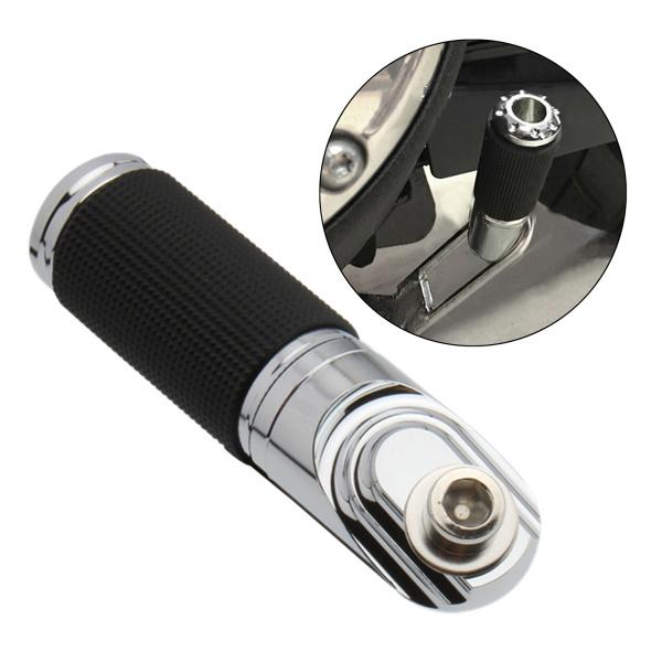 ハーレーダイナ91-17ブラック用1セットモーターサイクルキックスタンド