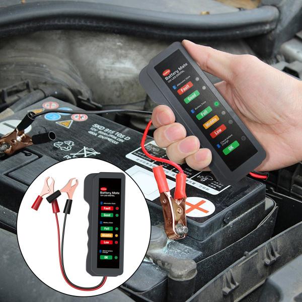 自動12Vバッテリー負荷テスターオルタネーターアナライザー車の診断テストツール|stk-shop|03