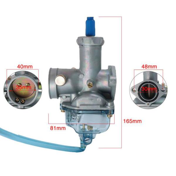 30mm、Carb PZ30バイクキャブレター、パワージェット、ATV用加速ポンプ成形アクセサリー150cc 160cc、200cc 250