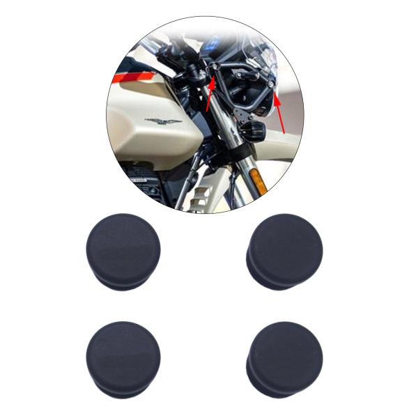 Moto Guzzi V85TT V85TT2019-2021用のオートバイフレームチューブホールプラグ フレーム 