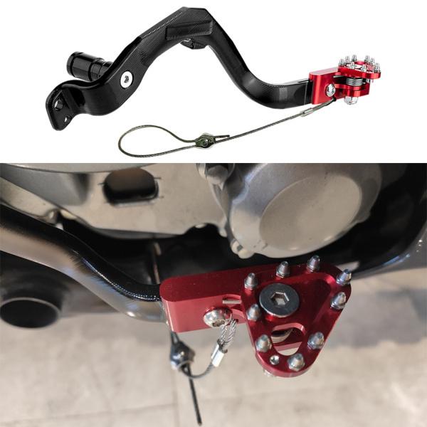 ホンダCrf-300Crf300Lレッド用リアブレーキフットペダルレバーモーターサイクルパーツ_4