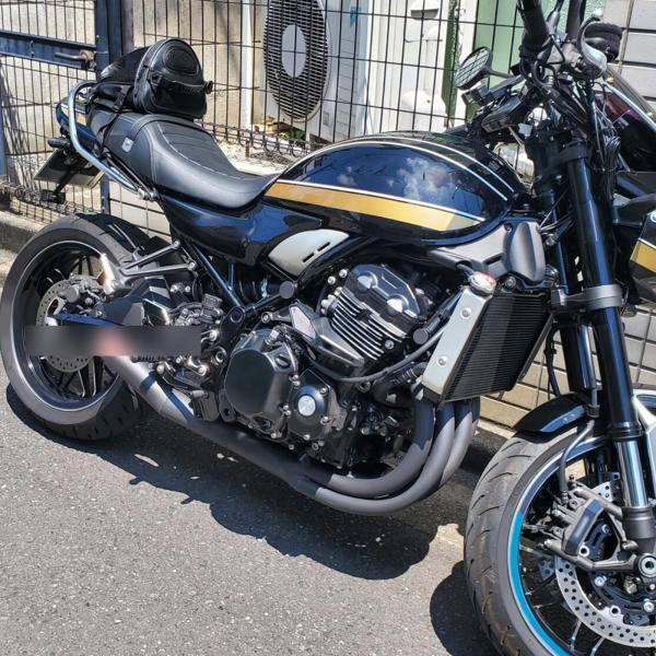 カワサキZ900RSにフィットするエンジンカバークラッシュパッドフレームスライダープロテクター｜stk-shop｜07