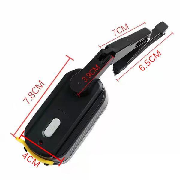 ほとんどのバイザー部品用のオートバイヘルメット電気ワイパーUSB充電