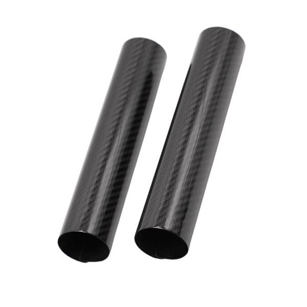 storz フォークカバー　ブラック　未使用 オートバイ用フロントフォークカバーブーツスリーブ2個25cm : STK
