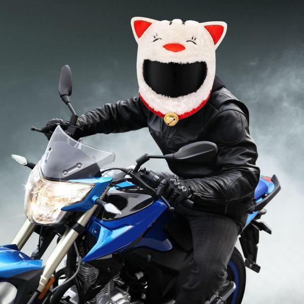 新品ヘルメット　クリスマス割引　22日まで クリスマスオートバイヘルメットカバークリスマスヘルメット帽子