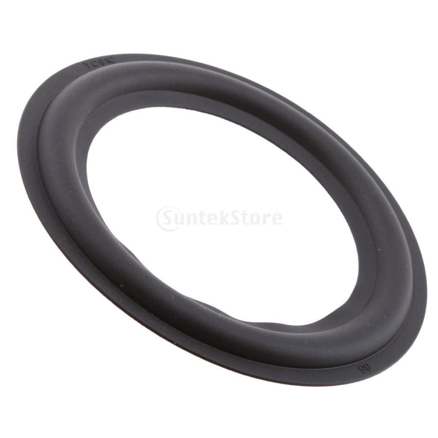 ２個 スピーカーエッジ 8インチ ゴム製 スピーカー 修理 DIY 交換部品 スピーカー エッジ フォーム ゴム製 修理 交換 DIY 実用的 修理交換用