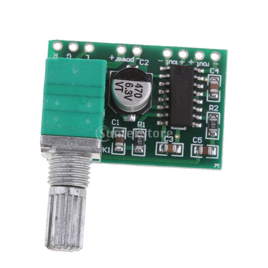 1ピース PAM8403 デジタル アンプ スイッチポテンショメータ USB パワー｜stk-shop｜04