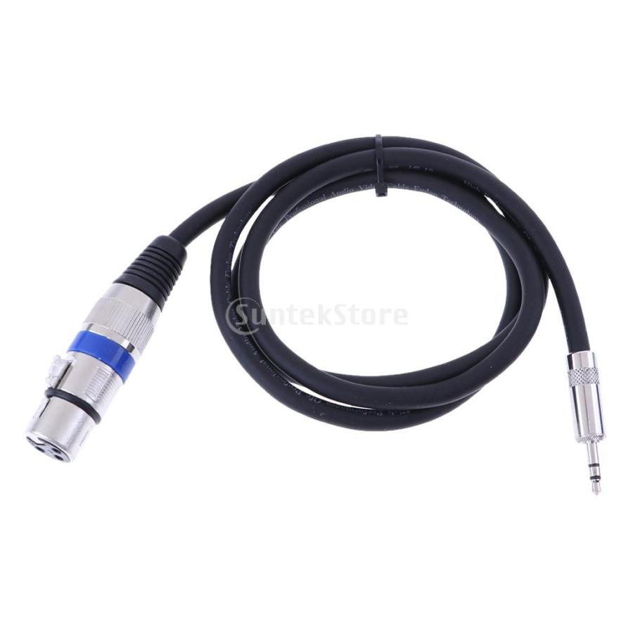 アンバランス Xlrメス 3 5mmマイクケーブル Auxコード オーディオ ケーブル 全3サイズ 100cm Stkショップ 通販 Yahoo ショッピング