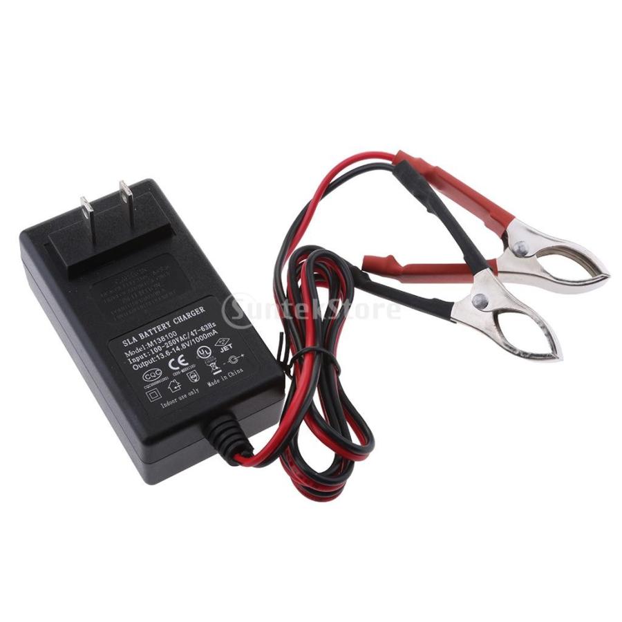 おもちゃ車 モーター クワッドバイク用 12V 14.6V 1A 鉛酸バッテリー充電器|stk-shop|04