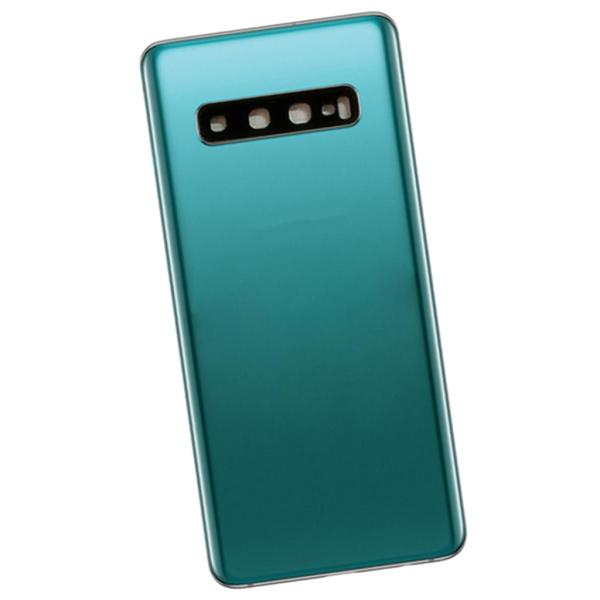 Samsung S10E Green用カメラレンズ付き背面ガラス交換用バッテリーカバー｜stk-shop