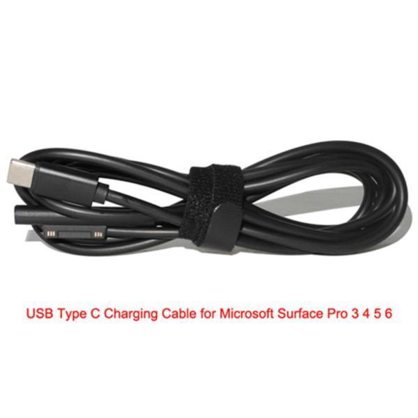 Microsoft Surface Pro 6 5 4 3ラップトップType-C電源コネクタコード