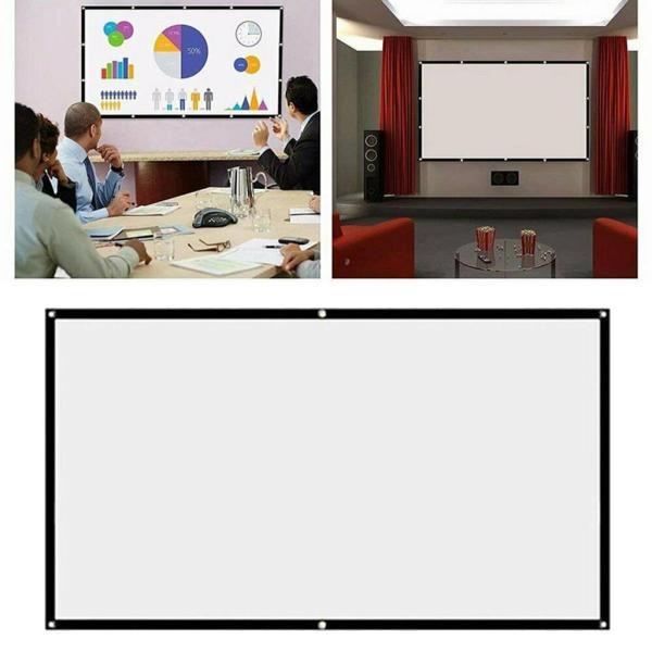 携帯用折るプロジェクタースクリーンのホームシアターの屋外のキャンプ84インチ4 3 Stkショップ 通販 Yahoo ショッピング