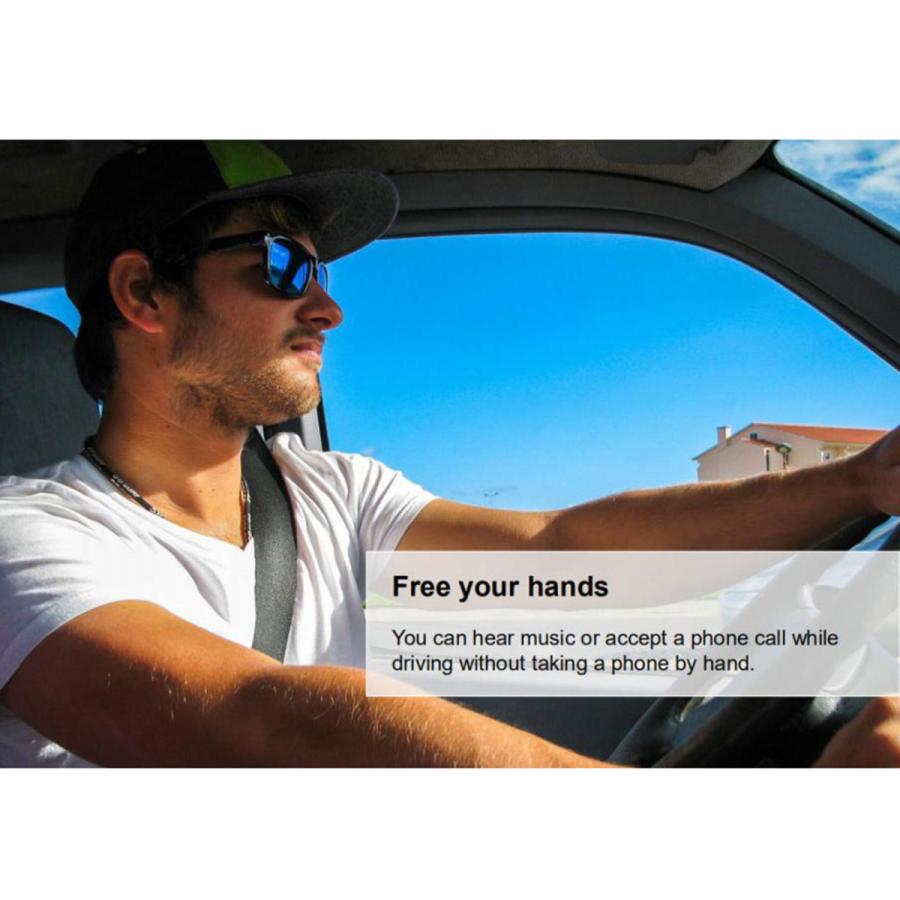 実物 インテリジェントハンズフリー通話bluetoothサングラス抗青色光ガラスは ステレオヘッドフォン音楽ヘッドセットmicphone眼鏡 Wantannas Go Id