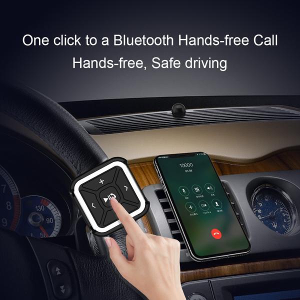 Bluetooth5.0 ワイヤレスリモコン 車 バイク 小型 防水電話 Bluetooth5.0 ワイヤレスリモコン 車 バイク 小型 防水電話